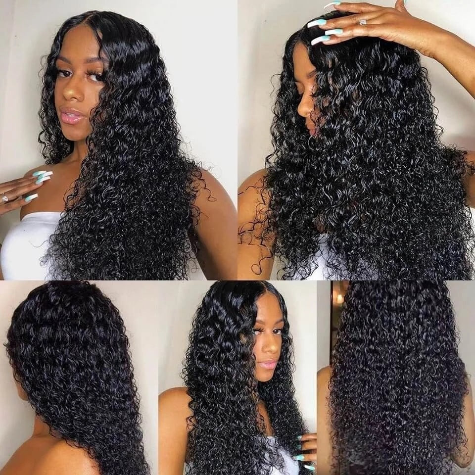 Lace Black Long Small Roll Head Cover Wig Chemical Fiber High Temperature Wire