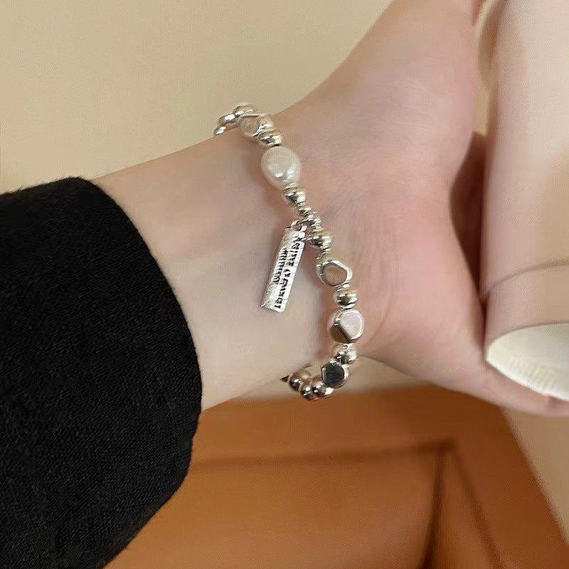 Vintage Pearl Bracelet Female Ins Style High Sense